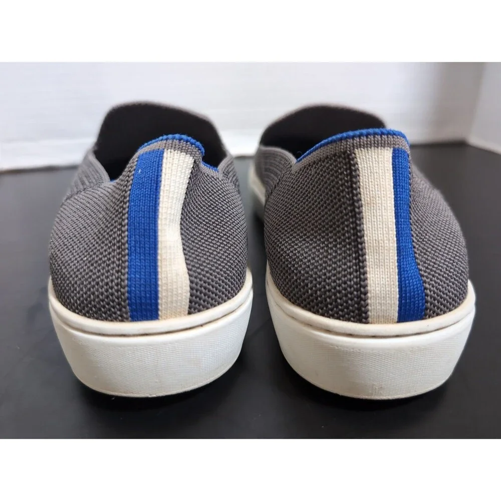 ROTHY'S THE ORIGINAL SHOES WOMEN'S SIZE 7.5 SLIP ON  TEXTILE GRAY VGC